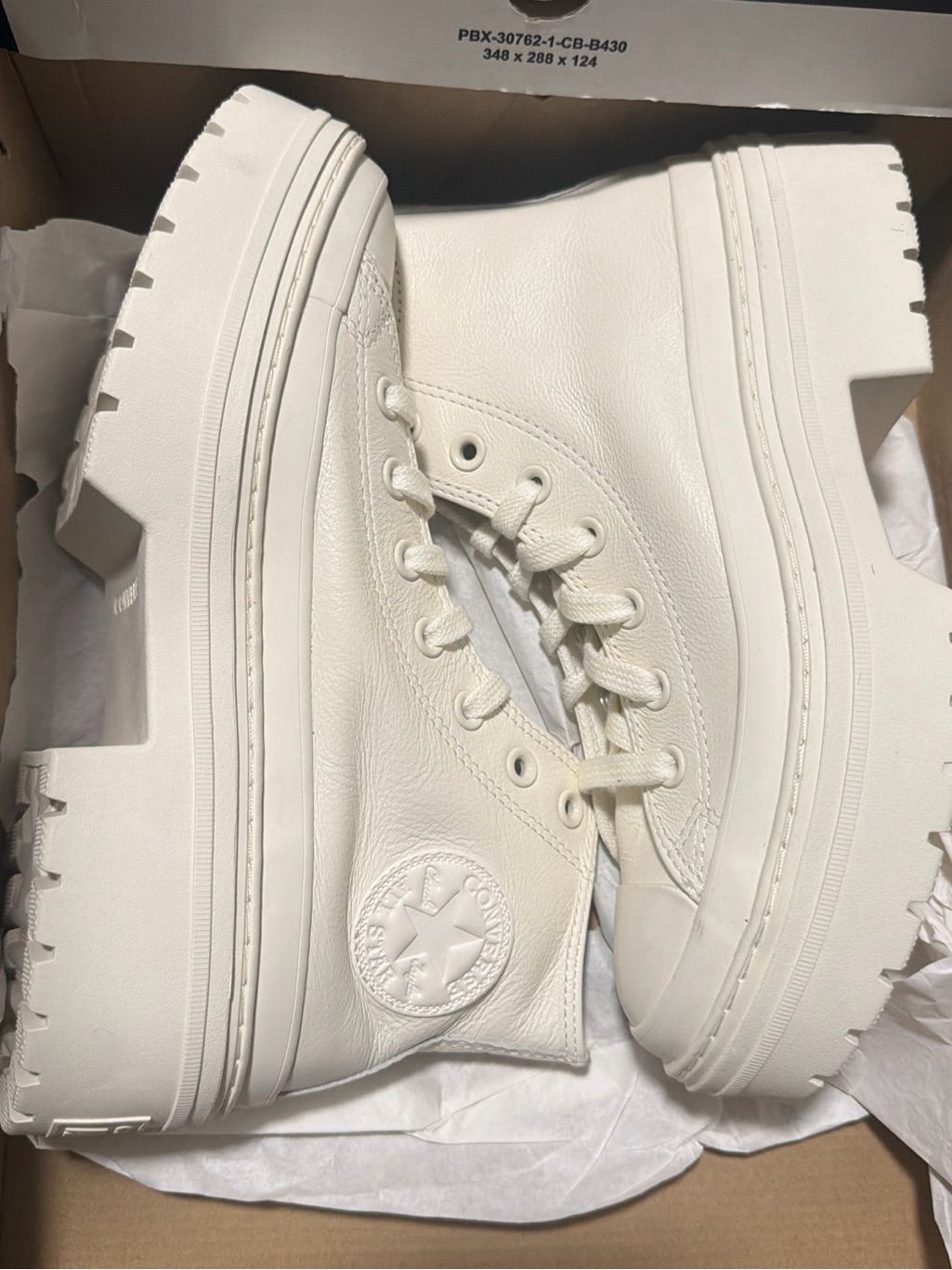 Womens Converse Chuck Taylor All Star Lugged Heel Platform Waterproof Sz 8